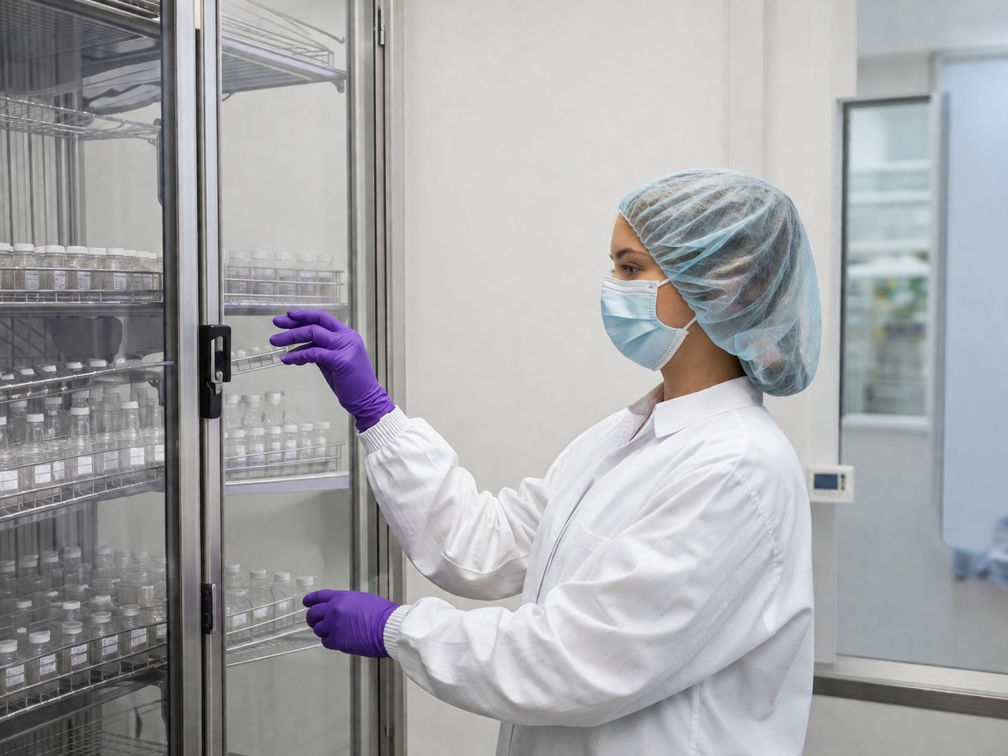 Cleanroom laboratory monitoring