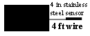 Wireless T-type thermocouple sensor